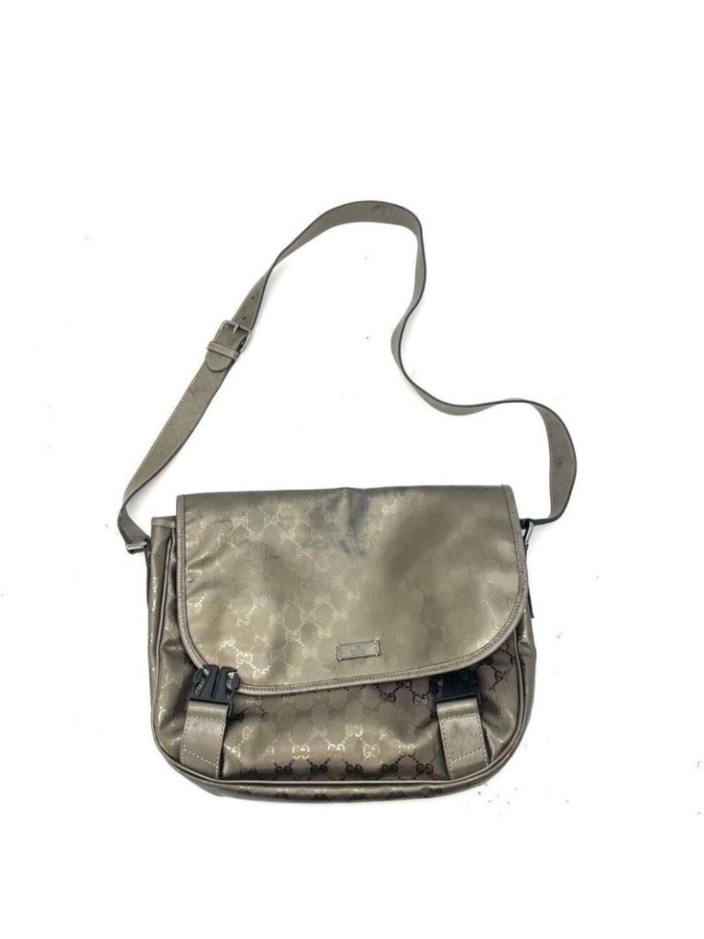 ★SOLD★ Gucci GG Supreme Shoulder Messenger Bag Business Travel - Picture 7 of 16